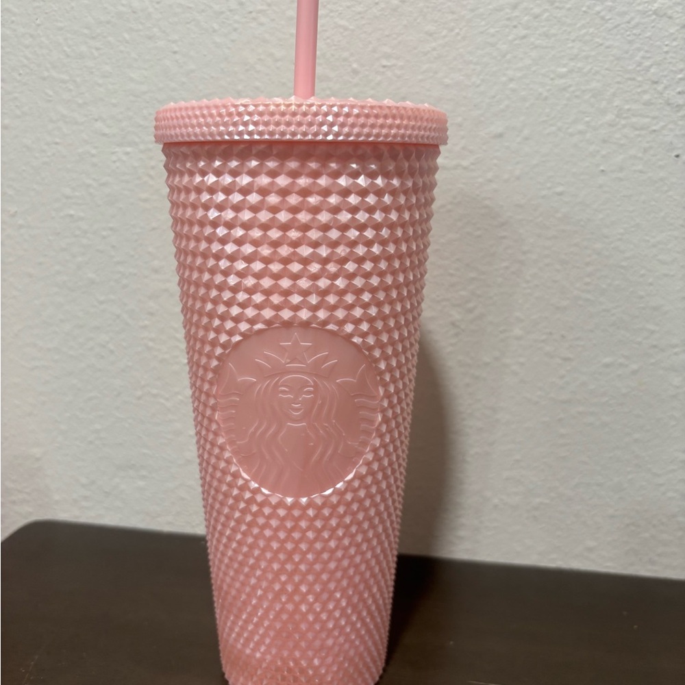 Starbucks Pink Textured Tumbler